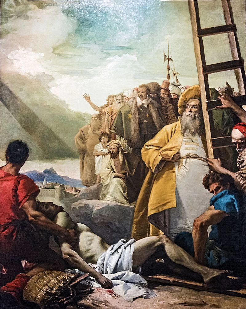 Chiesa di San Paolo, Venezia - Oratorio del Crocifisso, VIA CRUCIS XI, Gesù è inchiodato alla croce